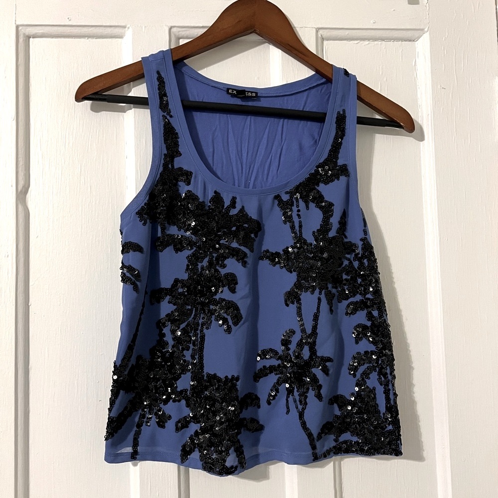 Express Sequin Tank